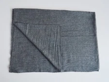 100% Dark Grey Cashmere Shawl Pashmina Scarf Wrap Stole Women Wool Soft Warm 1
