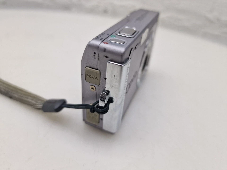 Pentax Optio S5i 5.0MegaPixels Digitalkamera - Silber-Nicht Getestet! - Bild 3 von 4