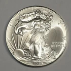 2010 Uncirculated American Silver Eagle US Mint Issue 1oz Pure Silver #iJ129