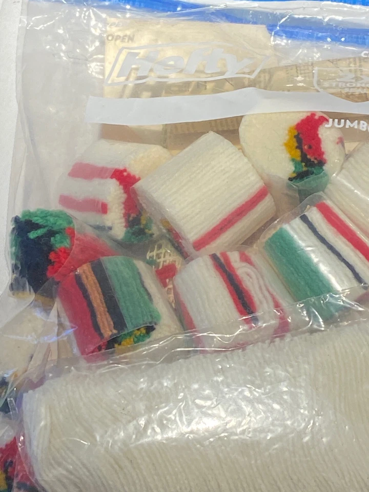 Vintage Christmas Santa Rug Latch Hook Wall Hanging Kit Started No Hook Caron - Image 3 of 4