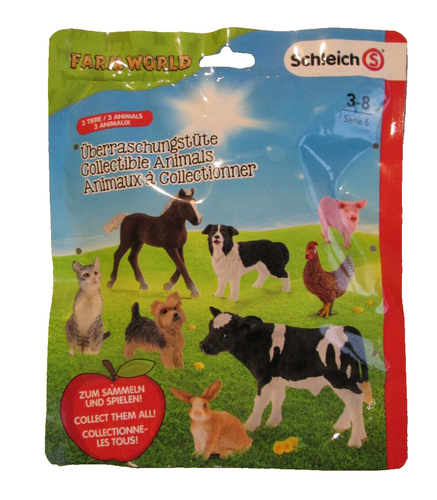 Figurine Taureau Schleich Série Classic Farm 1992-1994 - Collection Vintage