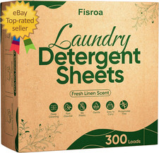 Travel Laundry Detergent Sheets  300 Loads Ec...