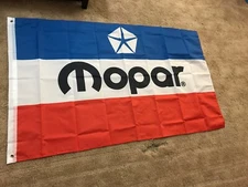 Mopar 3x5’ Flag banner Garage Gift Man Cave Wall Art Free Shipping!
