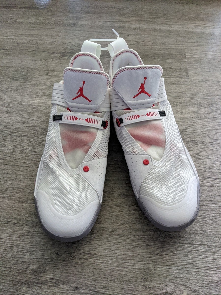 Men's Size 17 - Air Jordan XXXIII Low SE White Cement Shoes CD9560
