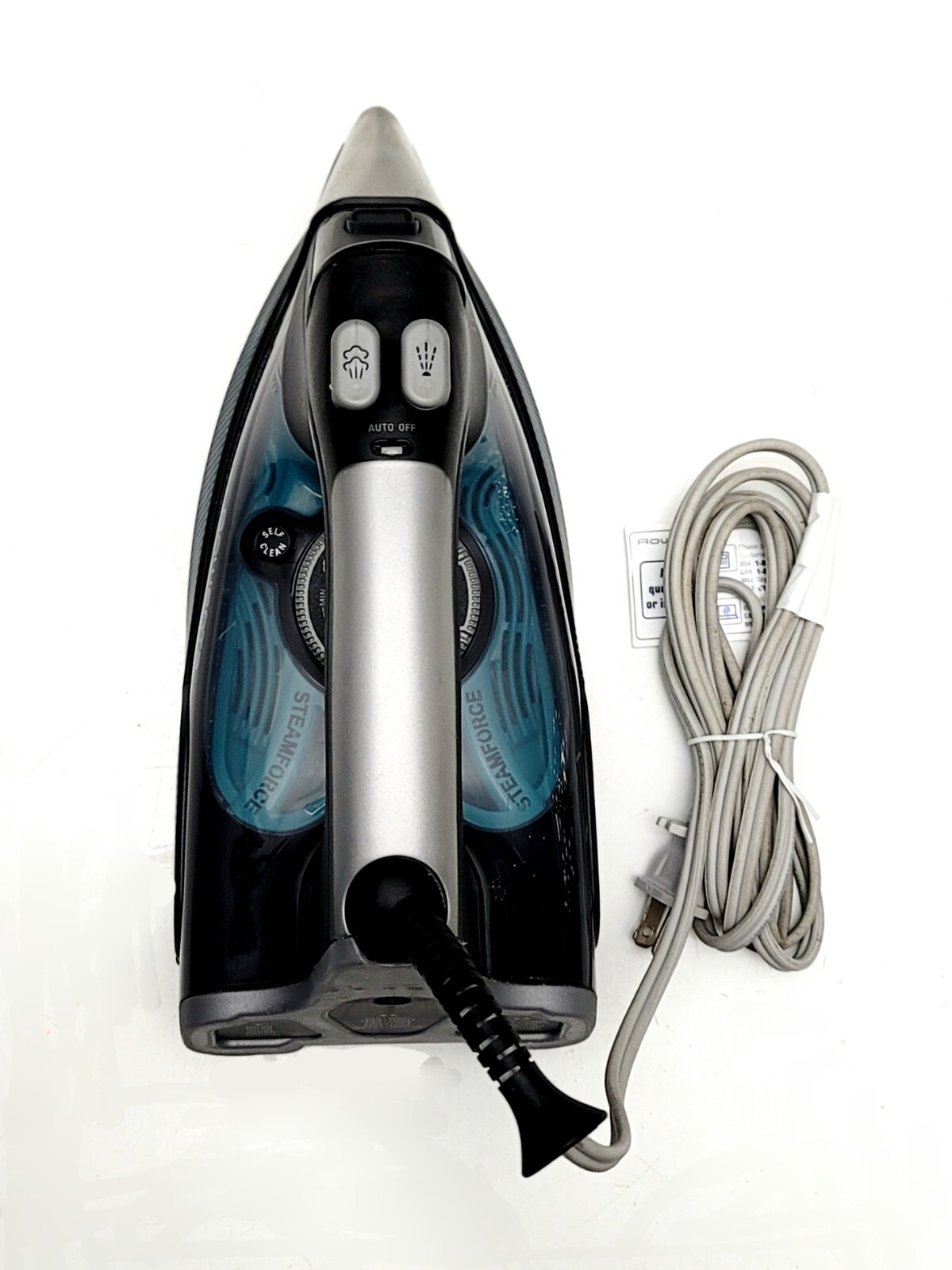 3de ROWENTA Microsteam 400 Electric Clothing Iron 3De Series B Steam ...