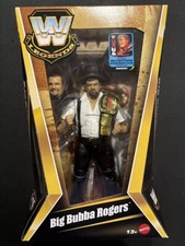 WWE ELITE LEGENDS 23 BIG BUBBA ROGERS WHITE SHIRT 2024 WWF IN HAND!!