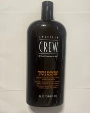 American Crew Power Cleanser Style Remover Shampoo 33.8 oz / 1 L NEW !!!