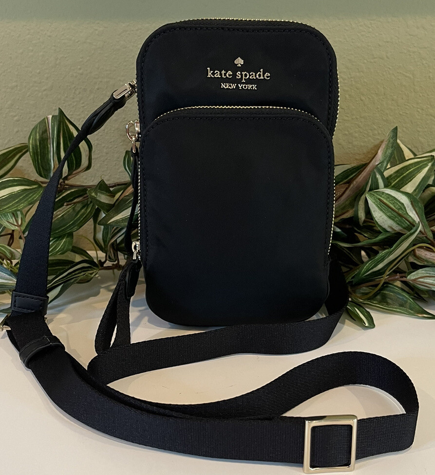 KATE SPADE CHELSEA NS DOUBLE ZIP PHONE CROSSBODY SHOULDER KATE SPADE CHELSEA NS DOUBLE ZIP PHONE CROSSBODY SHOULDER