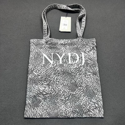 NWT - NYDJ (Not Your Daughters Jeans) Tote Bag - Shadow Animal Charcoal Bag