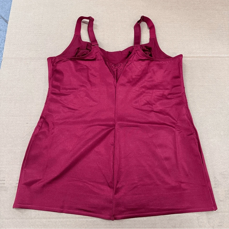 Nova fita rubi renda cami rústica vermelha 48 - Imagem 3 de 3