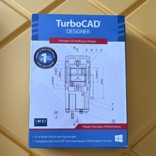 IMSI Design TurboCAD Designer 2D Drafting CAD Software CD for Windows