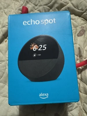 Amazon Echo Spot Alexa Black Smart Speakers for sale | eBay