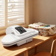 26" Digital Steam Press Iron 5 Modes Fabric Steam Press Machine 10 oz Tank 1600W
