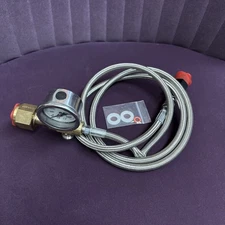 Soda Refill Adapter, CO2 Cylinder Fill Tank Connector 60in Hose CGA320 Spunky