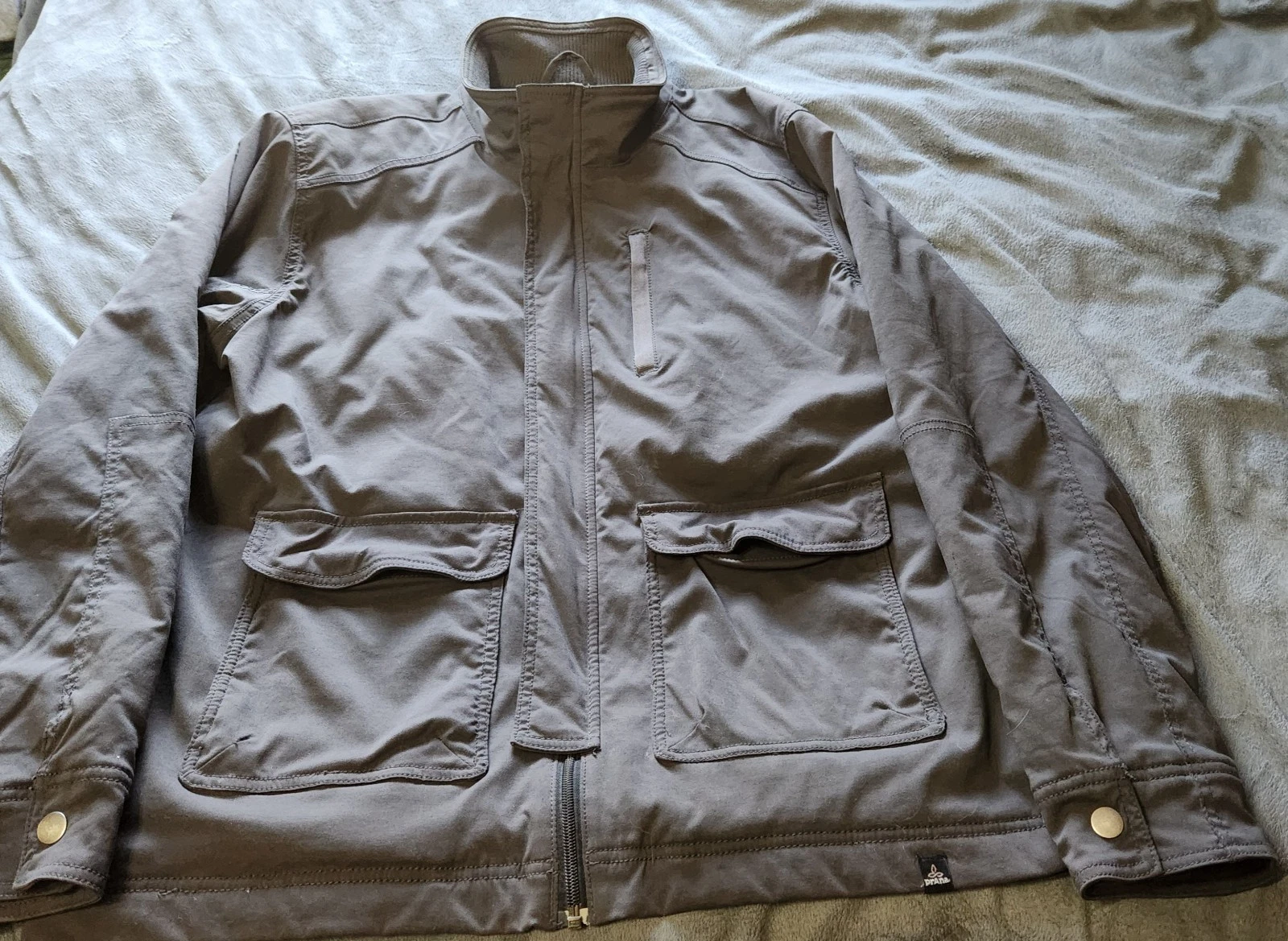 prana breathe polyester and nylon winter jacket