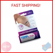 Fast Reading Disposable Forehead Thermometer Strips - Temp-N-Toss for Accurate &