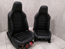 MERCEDES C63 AMG WAGON KOMBI W204 Seat Set Sitz Satz AMG 507 LEDER BLACK SCHWARZ