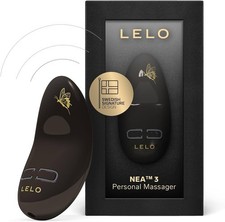 LELO NEA 3 Ladies Personal Massager Pitch Black Waterproof Rechargeable 10 Modes