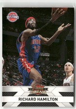 2010-11 PANINI THREADS #114 RICHARD HAMILTON DETROIT PISTONS