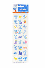 Vintage 2001 Amscan Baby Blues Clues Sticker Sheet New In Package 27 Stickers