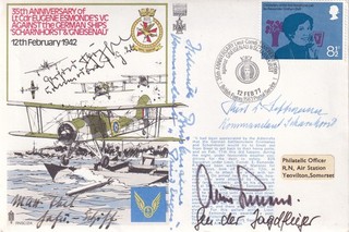 35th Anniv of Lt.Cdr. E Esmonde's VC against Scharnhorst and Gneisenau Signed 5
