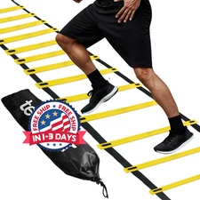 Escalera de agilidad y velocidad para el entrenamiento del juego de pies, 29.5ft