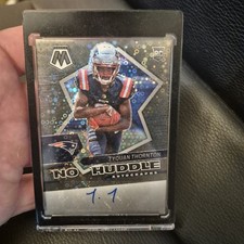 Tyquon Thorton 1of1 Mosaic No Huddle Rookie Autograph