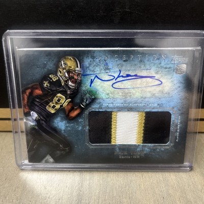 2012 Topps Inception - Rookie Autographed Jumbo Patch Nick Toon (AU, MEM, RC)