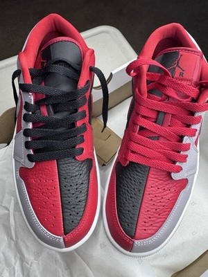 Air Jordan 1 Low SE Gym Red/Cement Grey/Black DR0502-600 Women's Sneaker