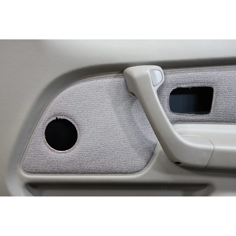 92-99 BMW E36 318ti Compact Right Passenger Door Trim Panel Sand Grey Cloth OEM - Image 4 of 4