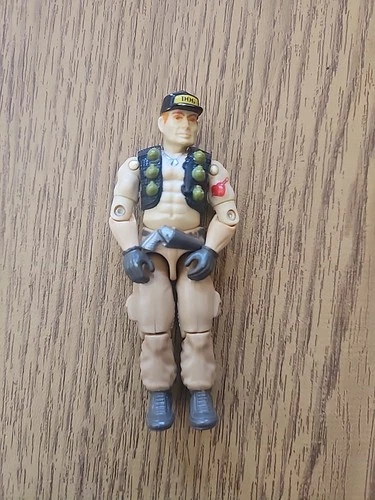 GI Joe Steam Roller 1987 *FIGURE ONLY, No Cracks!* v1 MCC driver Vintage ARAH