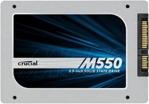 Crucial M550 CT512M550SSD1 SSD 512GB SATA 6Gb/s 2,5"