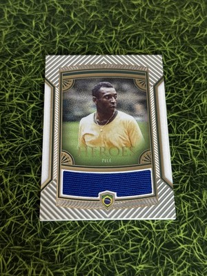 Pele Player Worn Patch /20 Futera Heroes 2025 Brazil