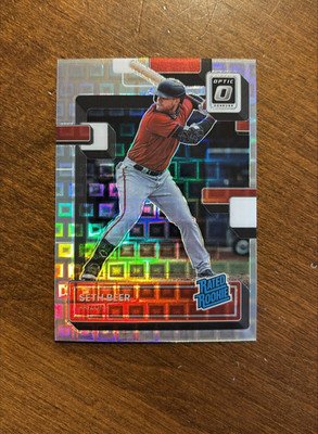 Seth Beer 2022 Optic Rated Rookie Silver Pandora Prizm Arizona Clemson /99 RC