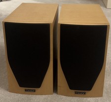 Mission M71 Bookshelf Speakers Pair 2-Way 8ohms 75W Tested Working