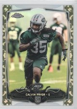 2014 Topps Chrome STS Camo Refractor 402/499 Calvin Pryor #157 b5x