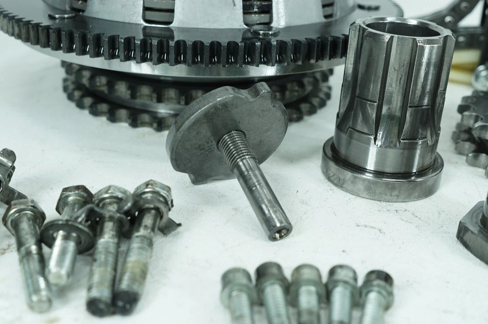 00 Harley Touring Electra Glide Clásico OEM Embrague Cesta Cadena Tensor Kit Foto 3 de 4