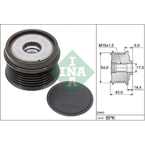 Generatorfreilauf Schaeffler INA 535 0334 10 FüR Fiat-image