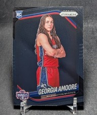 Georgia Amoore Variation Rookie RC 2025 Prizm WNBA Card #103 Washington Mystics