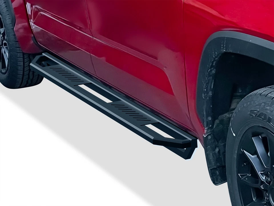 Escalones laterales de acero inoxidable APS blindados aptos para Toyota Tundra cabina CrewMax 22-25 Foto 4 de 4