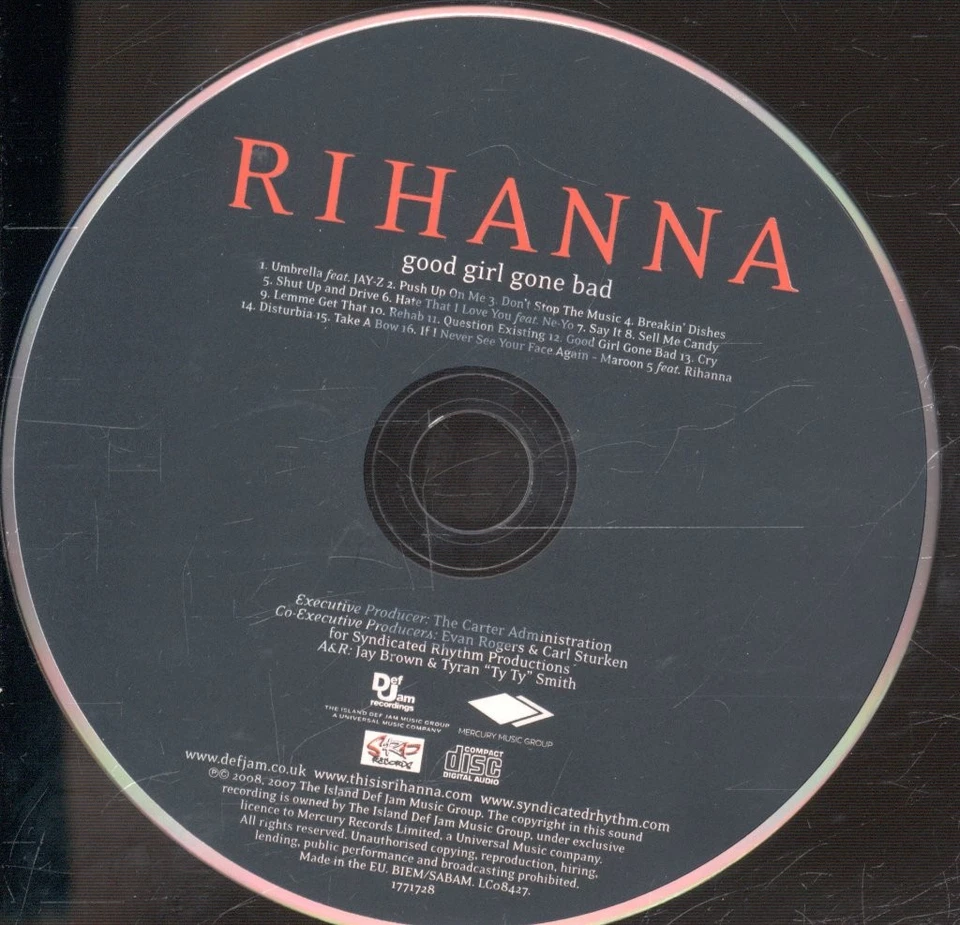 Rihanna Good Girl Gone Bad CD Europa Def Jam 2008 In Info-Stickered Super Jewel - Bild 3 von 3