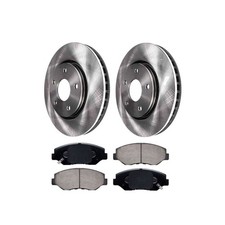 Front Disc Brake Rotors Ceramic Brake Pads Kit For Honda Civic Accord Acura Csx Front Disc Brake Rotors Ceramic Brake Pads Kit For Honda Civic Accord Acura Csx