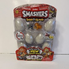 Zuru Smashers Dino Island Pack Smash Eggs, Brand New READ 