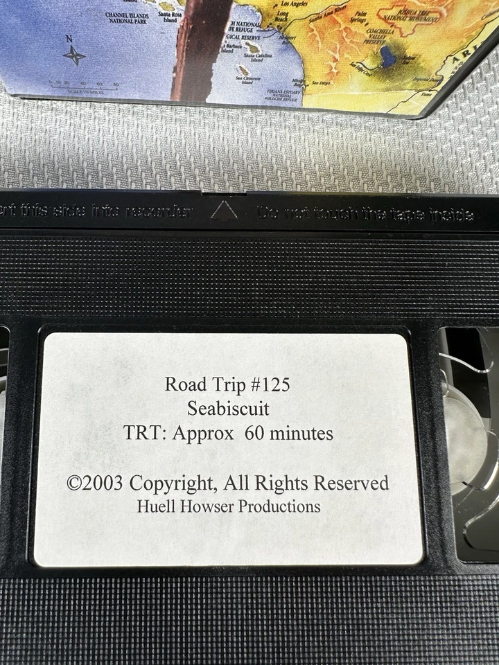 Road Trip with Huell Howser VHS Tape - Seabiscuit #125 California's Gold - Image 2 of 4