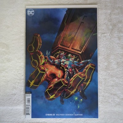 Cyborg #23 Variant Carlos DAnda Cover 2018 DC Comics Final Issue