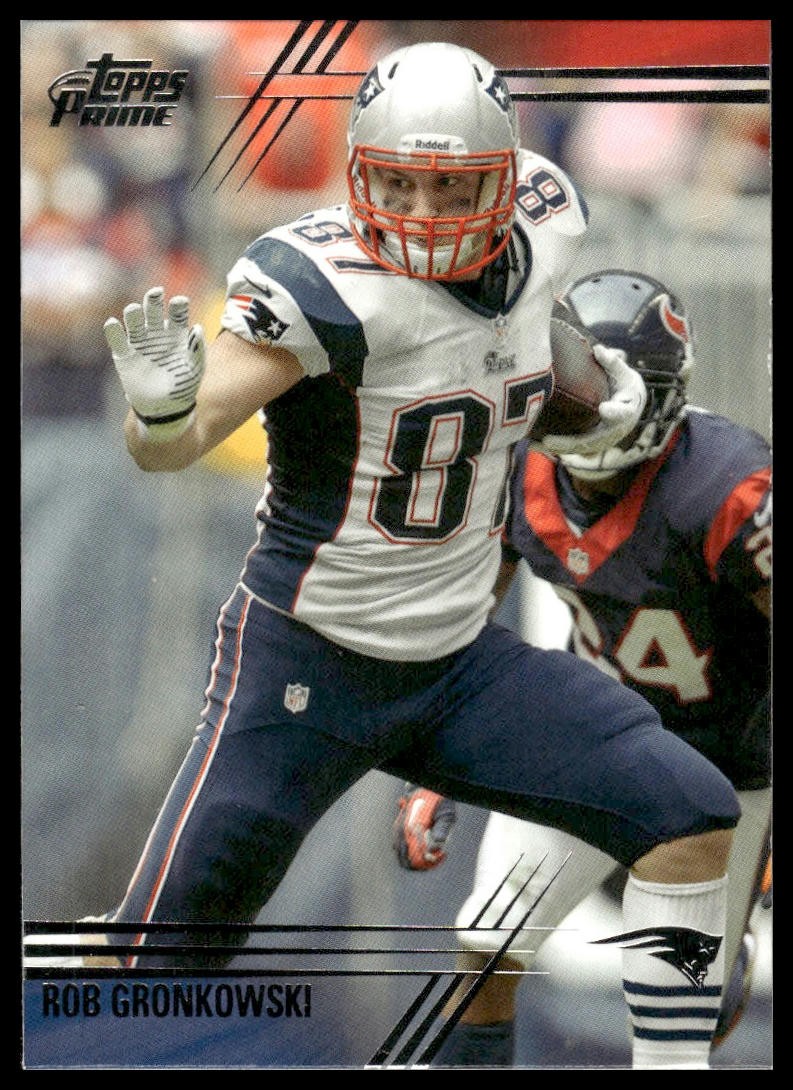 2014 Topps Prime #70a Rob Gronkowski New England Patriots NM
