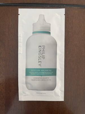 Philip Kingsley Moisture Balance  Combination Shampoo Sample Packet 15ml. NEW