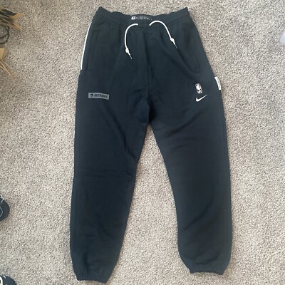 NIKE NBA GOLDEN STATE WARRIORS SWEATS PANTS TEAM ISSUE BLACK DN7916-010 XL  Tall