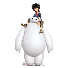 BAYMAX & HIRO HAMADA Disney Big Hero 6 CARDBOARD CUTOUT Standee Standup Poster