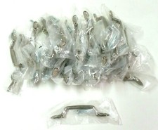 Cabinet Drawer Pull Chrome 3" Bolt Pattern - Unbranded - 13 pc group, NOS
